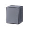 ATN544061 - AtlasDesign Profi54 ,открытый монтаж,  1-клавишный ПЕРЕКЛЮЧАТЕЛЬ 10 АХ, АНТРАЦИТ