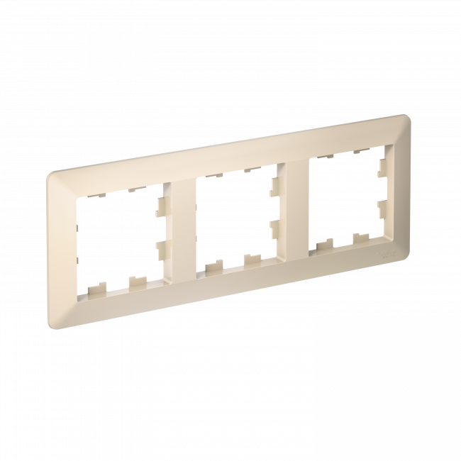 Рамка AtlasDesign Air 3-ая, цвет бежевый, ATN220203