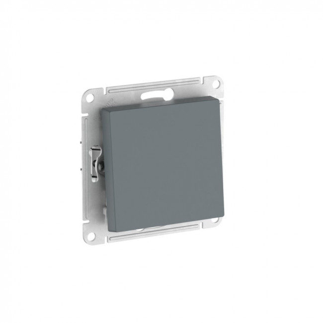 ATLASDESIGN 1-клавишный ПЕРЕКЛЮЧАТЕЛЬ, сх.6, 10АХ, мех., быстрозажимные клеммы., ГРИФЕЛЬ, ATN000761S