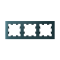ATN000803 - AtlasDesign на 3 поста РАМКА, универсальная, ИЗУМРУД