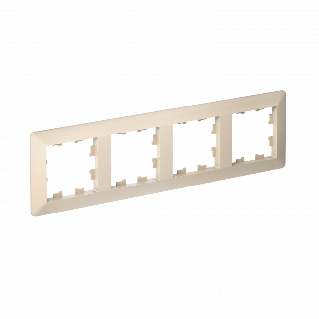 Рамка AtlasDesign Air 4-ая, цвет бежевый, ATN220204