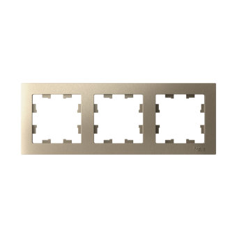 ATN000503 - AtlasDesign на 3 поста РАМКА, универсальная, ШАМПАНЬ
