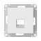 ATLASDESIGN Лицевая панель для функций типа Keystone, БЕЛЫЙ, ATN000184