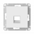 ATLASDESIGN Лицевая панель для функций типа Keystone, БЕЛЫЙ, ATN000184