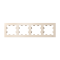 ATN000204 - AtlasDesign на 4 поста РАМКА, универсальная, БЕЖЕВЫЙ