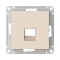 ATLASDESIGN Лицевая панель для функций типа Keystone, БЕЖЕВЫЙ, ATN000284