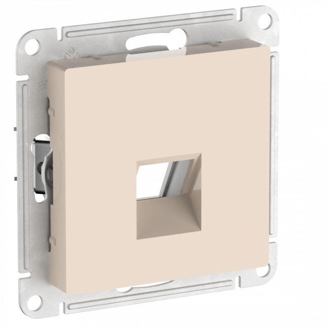 ATLASDESIGN Лицевая панель для функций типа Keystone, БЕЖЕВЫЙ, ATN000284