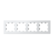 ATN000104 - AtlasDesign на 4 поста РАМКА, универсальная, БЕЛЫЙ ATN000104 - AtlasDesign на 4 поста РАМКА, универсальная, БЕЛЫЙ