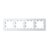 ATN000104 - AtlasDesign на 4 поста РАМКА, универсальная, БЕЛЫЙ