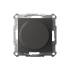 ATN001423 - AtlasDesign СВЕТОРЕГУЛЯТОР (диммер) повор-нажим, LED, RC, 400Вт, мех., БАЗАЛЬТ