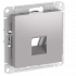 ATLASDESIGN Лицевая панель для функций типа Keystone, АЛЮМИНИЙ, ATN000384