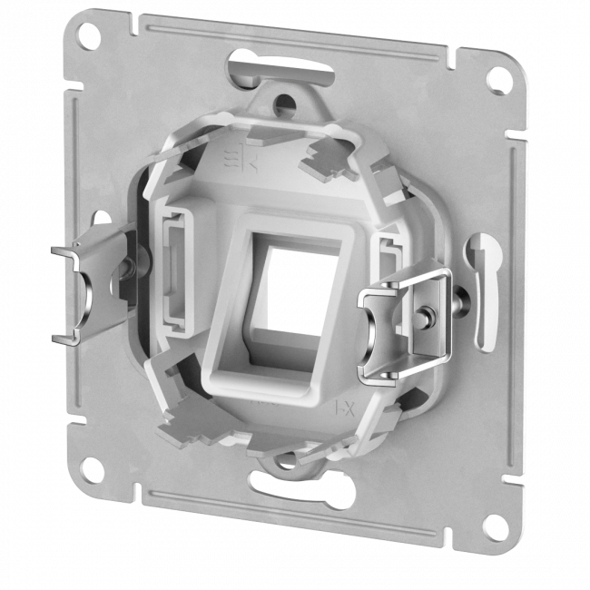 ATLASDESIGN Лицевая панель для функций типа Keystone, АЛЮМИНИЙ, ATN000384