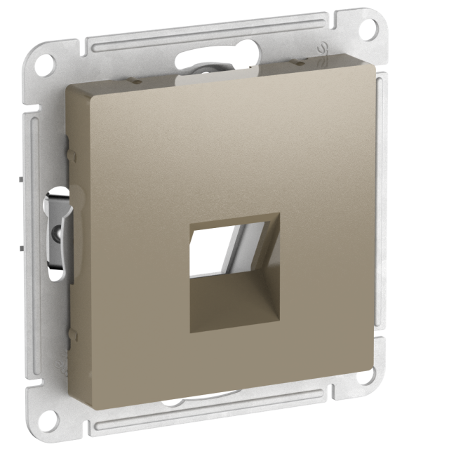 ATLASDESIGN Лицевая панель для функций типа Keystone, ШАМПАНЬ, ATN000584