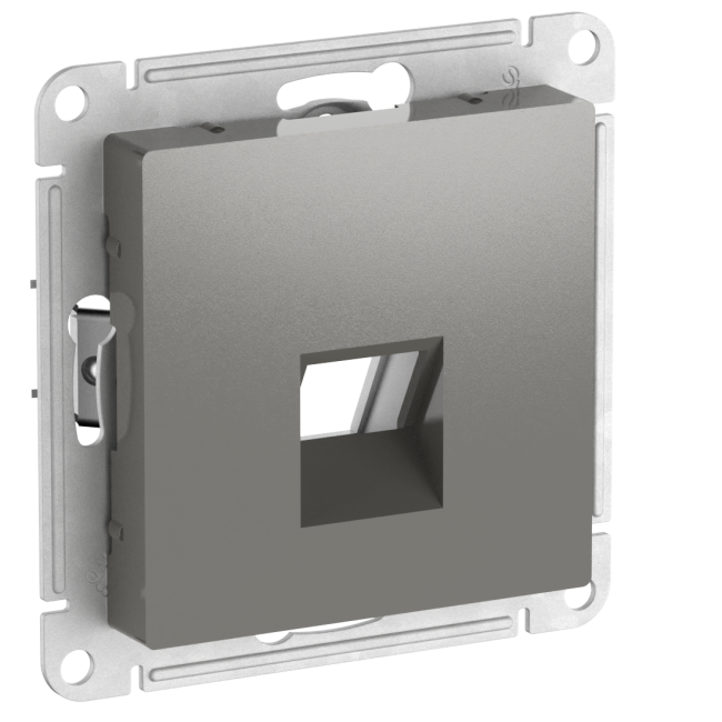 ATLASDESIGN Лицевая панель для функций типа Keystone, СТАЛЬ, ATN000984