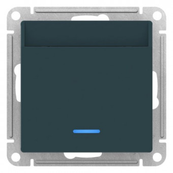 ATN000867 - AtlasDesign Выключатель карточный, изумруд ATN000867 - AtlasDesign Выключатель карточный, изумруд