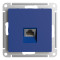 ATN001186 - AtlasDesign РОЗЕТКА компьютерная RJ45, кат. 6A, механизм, АКВАМАРИН