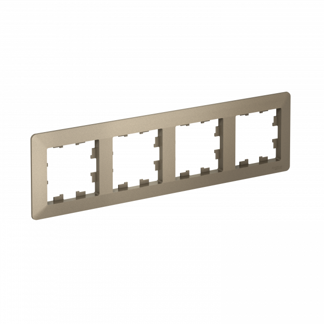 Рамка AtlasDesign Air 4-ая, цвет шампань, ATN220504