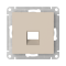ATLASDESIGN Лицевая панель для функций типа Keystone, ПЕСОЧНЫЙ, ATN001284