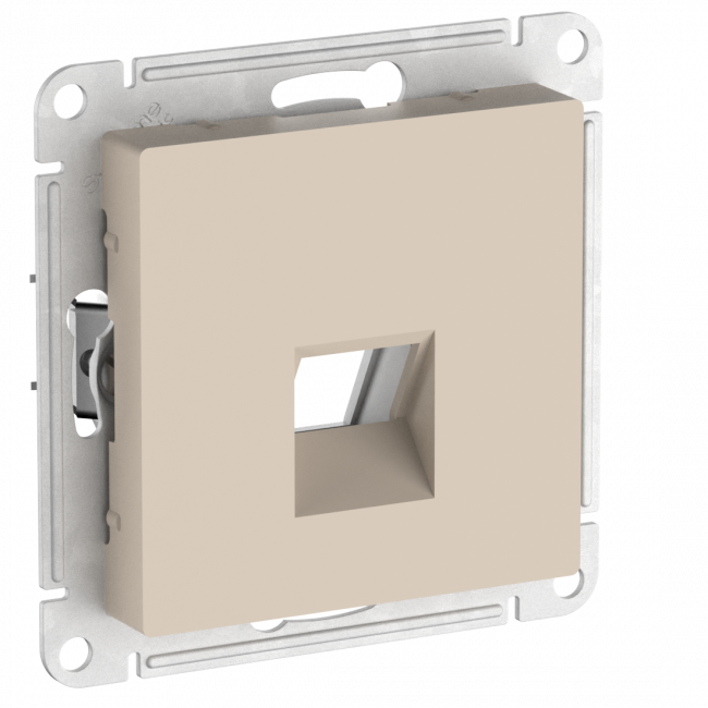 ATLASDESIGN Лицевая панель для функций типа Keystone, ПЕСОЧНЫЙ, ATN001284