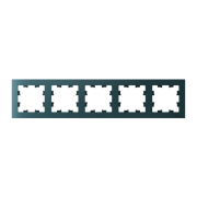 ATN000805 - AtlasDesign на 5 постов РАМКА, универсальная, ИЗУМРУД
