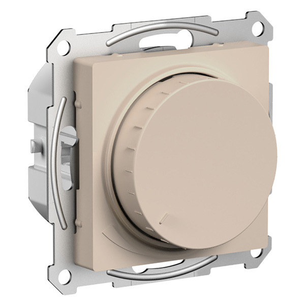 ATN001223 - AtlasDesign СВЕТОРЕГУЛЯТОР (диммер) повор-нажим, LED, RC, 400Вт, мех., песочный ATN001223 - AtlasDesign СВЕТОРЕГУЛЯТОР (диммер) повор-нажим, LED, RC, 400Вт, мех., песочный