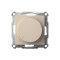 ATN001223 - AtlasDesign СВЕТОРЕГУЛЯТОР (диммер) повор-нажим, LED, RC, 400Вт, мех., песочный