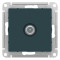 ATN000891 - AtlasDesign TV РОЗЕТКА оконечная 1DB, механизм, ИЗУМРУД