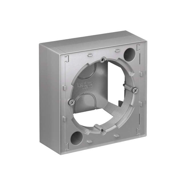 ATN000300 - AtlasDesign КОРОБКА для наружного монтажа, АЛЮМИНИЙ