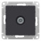 ATN001091 - AtlasDesign TV РОЗЕТКА оконечная 1DB, механизм, КАРБОН