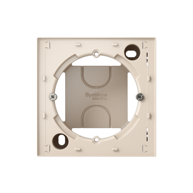 ATN000200 - AtlasDesign КОРОБКА для наружного монтажа, БЕЖЕВЫЙ