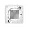 ATN000100 - AtlasDesign КОРОБКА для наружного монтажа, БЕЛЫЙ