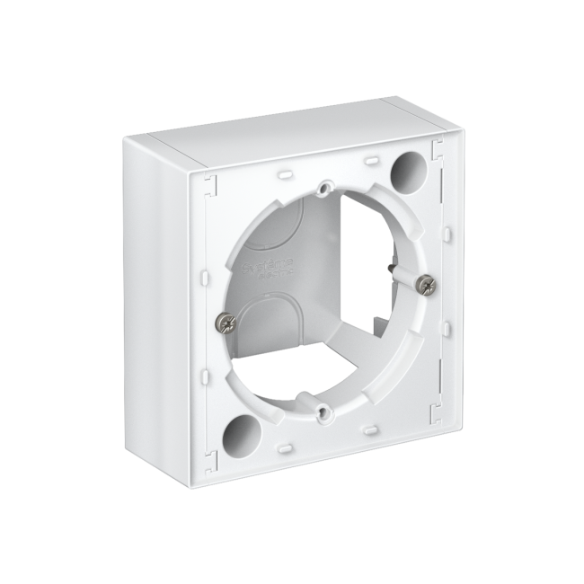 ATN000100 - AtlasDesign КОРОБКА для наружного монтажа, БЕЛЫЙ