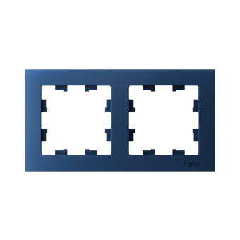 ATN001102 - AtlasDesign 2-постовая РАМКА, универсальная, АКВАМАРИН