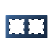 ATN001102 - AtlasDesign 2-постовая РАМКА, универсальная, АКВАМАРИН