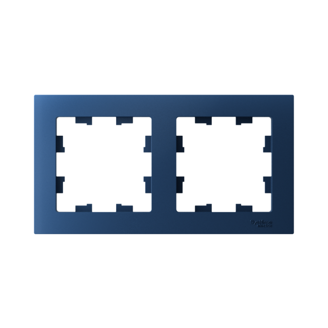 ATN001102 - AtlasDesign 2-постовая РАМКА, универсальная, АКВАМАРИН