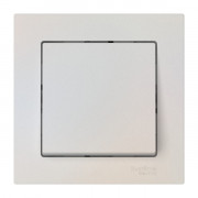 ATLASDESIGN 1-клавишный ВЫКЛЮЧАТЕЛЬ, сх.1, 10АХ, в сборе, быстрозажимные клеммы., ЖЕМЧУГ, ATN000412S