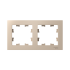 ATN001202 - AtlasDesign 2-постовая РАМКА, универсальная, ПЕСОЧНЫЙ ATN001202 - AtlasDesign 2-постовая РАМКА, универсальная, ПЕСОЧНЫЙ