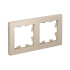 ATN001202 - AtlasDesign 2-постовая РАМКА, универсальная, ПЕСОЧНЫЙ ATN001202 - AtlasDesign 2-постовая РАМКА, универсальная, ПЕСОЧНЫЙ