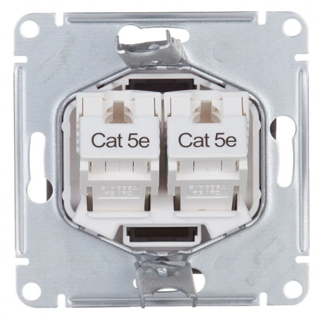 ATN001085 - AtlasDesign РОЗЕТКА двойная компьютерная RJ45+RJ45 ...